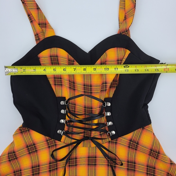 Orchid Bloom Plaid Corset Dress - Picture 8 of 13